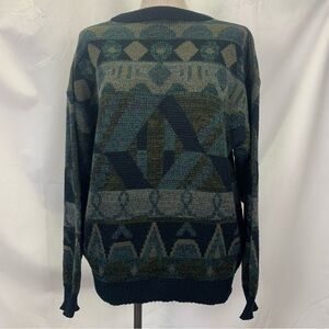 Vintage Geometric Sweater